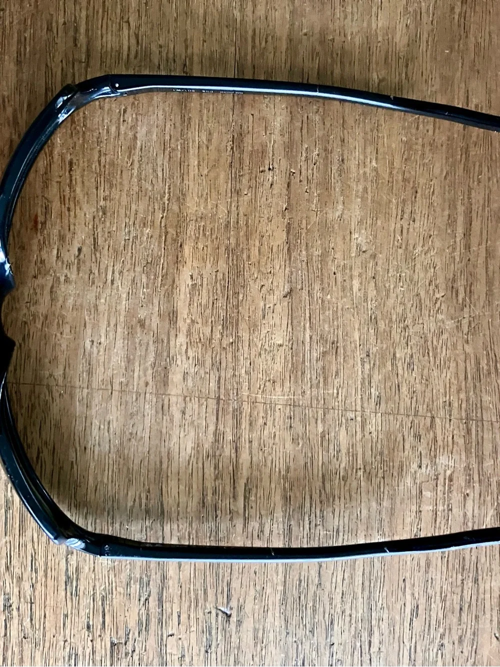 Ray-Ban Men’s Wraparound Sunglasses with Blackout Lenses